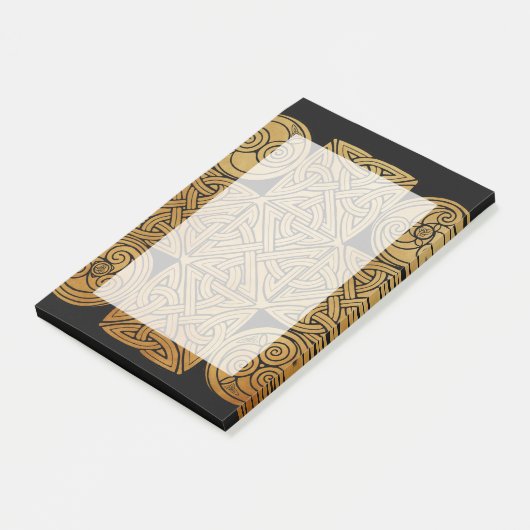 Celtic Knotwork Cross Post-it® Notes (Schuin)