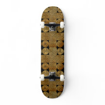 Celtic Knotwork Cross Skateboard