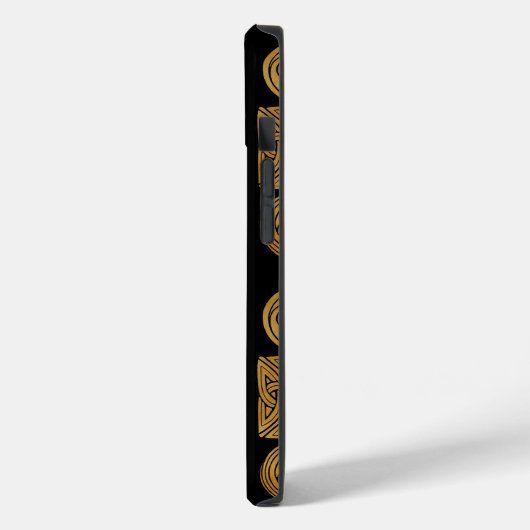 Celtic Knotwork Cross Speck iPhone 13 Hoesje (Achterkant / Links)