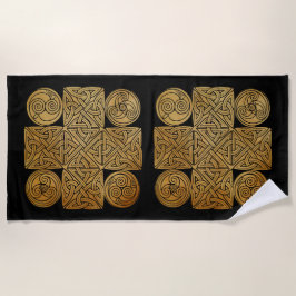 Celtic Knotwork Cross Strandlaken