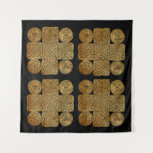 Celtic Knotwork Cross Wandkleed (Voorkant (horizontaal))