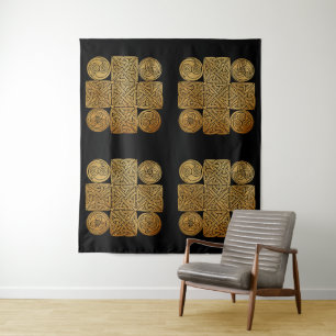 Celtic Knotwork Cross Wandkleed