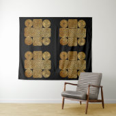 Celtic Knotwork Cross Wandkleed (In Situ (horizontaal))