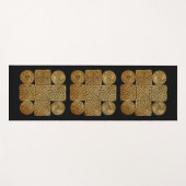 Celtic Knotwork Cross Yogamat (Voorkant (horizontaal))