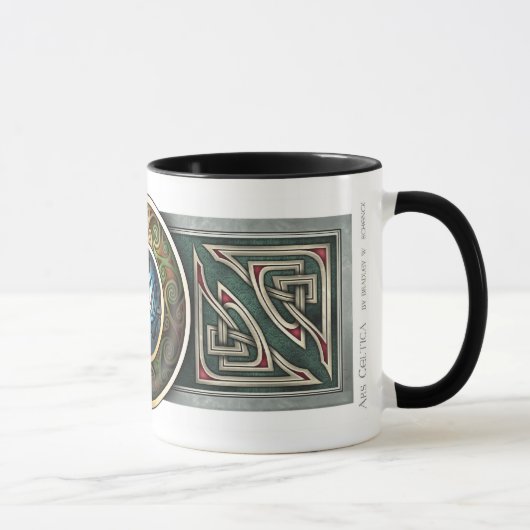 Celtic Knotwork Design Mok (Rechts)