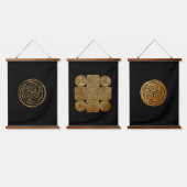 Celtic Knotwork Design set Hangend Wandkleed (Driedubbel)