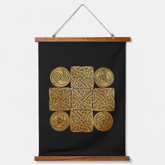Celtic Knotwork Design set Hangend Wandkleed (Voorkant 2)