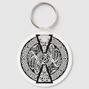 Celtic Knotwork Dragons Sleutelhanger
