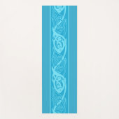 Celtic Knotwork Fish in Blue Yogamat (Voorkant)