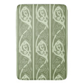 Celtic Knotwork Fish in Green Badmat (Voorkant Verticaal)