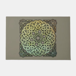 Celtic Knotwork Mandala Deurmat