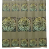 Celtic Knotwork Mandala Douchegordijn (Voorkant)