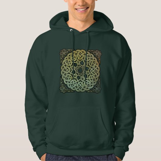 Celtic Knotwork Mandala Hoodie (Voorkant)