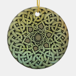 Celtic Knotwork Mandala Keramisch Ornament