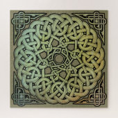 Celtic Knotwork Mandala Legpuzzel (Horizontaal)