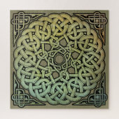 Celtic Knotwork Mandala Legpuzzel (Verticaal)