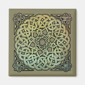 Celtic Knotwork Mandala Magneet (Voorkant)