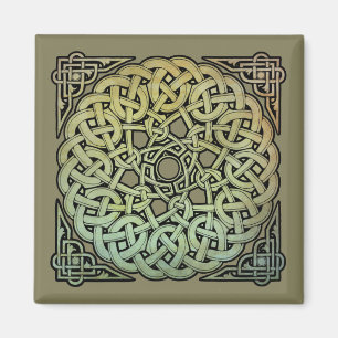 Celtic Knotwork Mandala Magneet