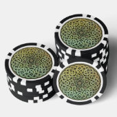 Celtic Knotwork Mandala Poker Chips (Opstapeling)