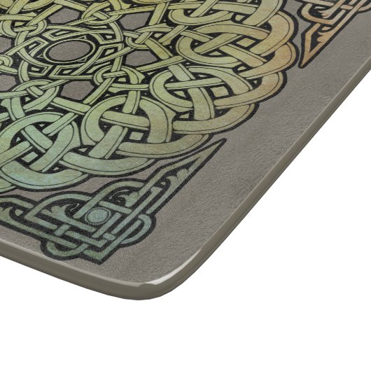 Celtic Knotwork Mandala Snijplank (Hoek)