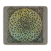Celtic Knotwork Mandala Snijplank (Voorkant)