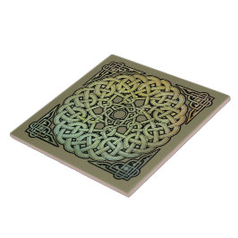 Celtic Knotwork Mandala Tegeltje