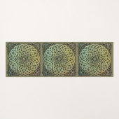 Celtic Knotwork Mandala Yogamat (Achterkant (horizontaal))