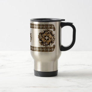 Celtic Knotwork Mokken, katteontwerp #2 Reisbeker