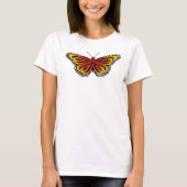 Celtic Knotwork Monarch Butterfly T-shirt (Voorkant)