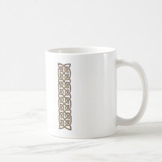 Celtic Knotwork - Stone 1 Koffiemok (Rechts)
