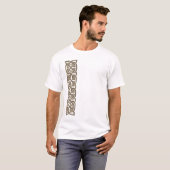 Celtic Knotwork - Stone 1 T-shirt (Voorkant volledig)