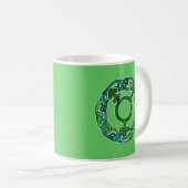 Celtic Knotwork Transgender Symbol Koffiemok (Voorkant rechts)