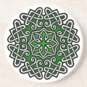 Celtic Knotwork Zandsteen Onderzetter (Voorkant)