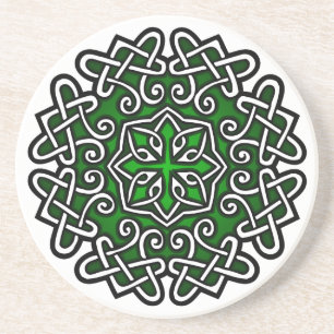 Celtic Knotwork Zandsteen Onderzetter