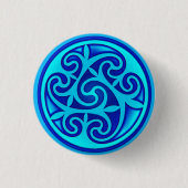 Celtic Kunst & Ontwerp Badge Ronde Button 3,2 Cm (Voorkant)