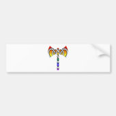 Celtic Labrys Bumpersticker (Voorkant)