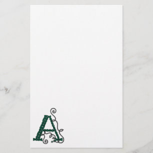 Celtic Letter A-papier Briefpapier