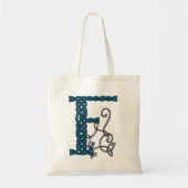 Celtic Letter F bag Tote Bag (Voorkant)