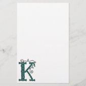 Celtic Letter K-briefpapier Briefpapier (Voorkant)