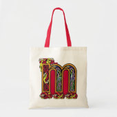 Celtic Letter 'M' - Bag Tote Bag (Voorkant)