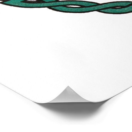 Celtic Letter S print (Hoek)