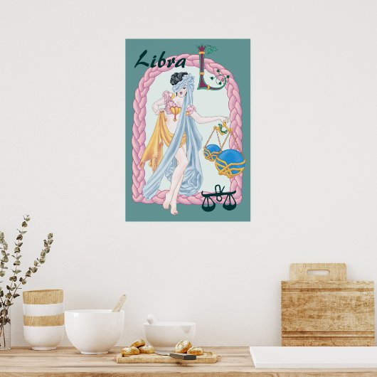 Celtic Libra Poster (Keuken)