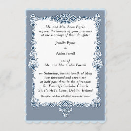 Celtic Lijst Wedding Invitation Kaart