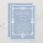 Celtic Lijst Wedding Invitation - stijl 2 Kaart (Voorkant / Achterkant)