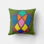 Celtic love knot cushion kussen (Achterkant)
