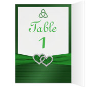 Celtic Love Knot Table Card (Binnen (Links))