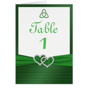 Celtic Love Knot Table Card