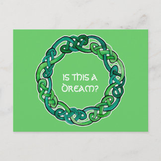 Celtic Lucid Dreaming Reality Check Briefkaart