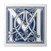 Celtic M Monogram Tegeltje (Voorkant)