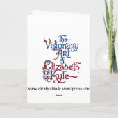 Celtic Madonna van Elizabeth Kyle. Kaart (Achterkant)